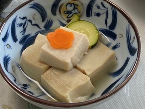 砂糖不使用の高野豆腐